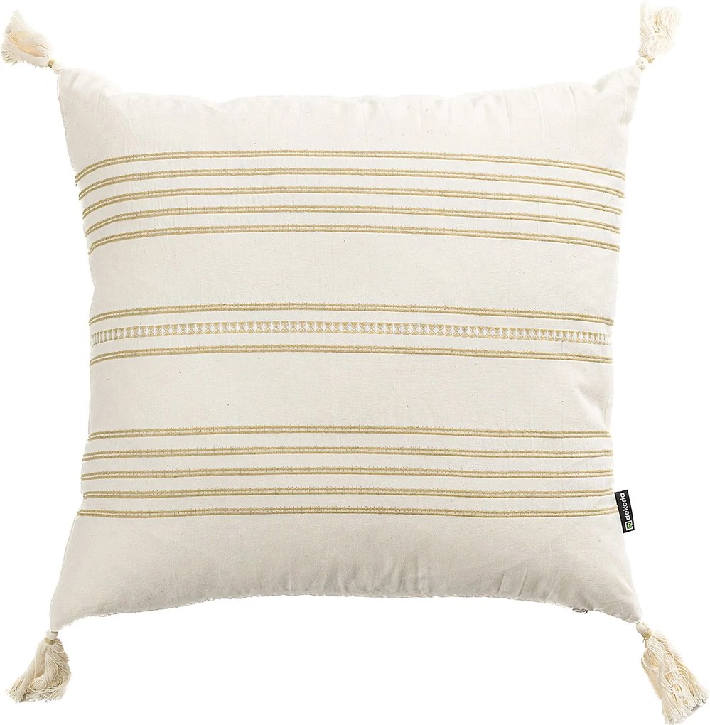 Poszewka na poduszkę Linea Sand Tassel 45x45 cm