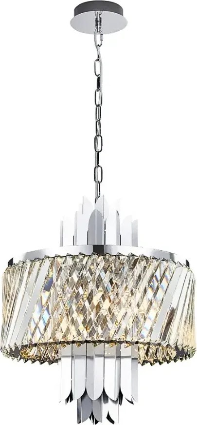 Lampa wisząca glamour chrom - K572- B3-W36