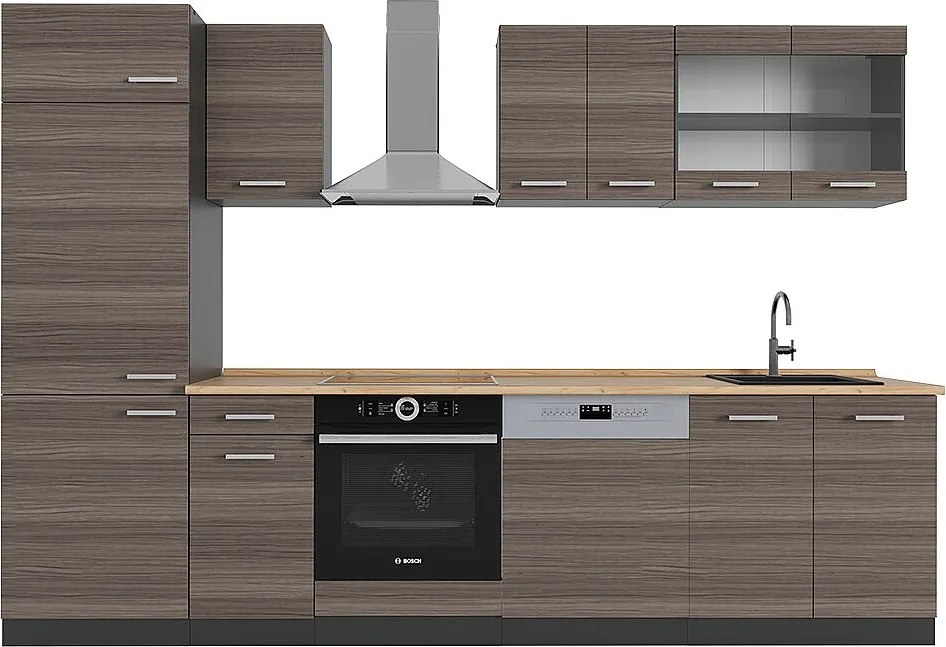 Aneks kuchenny szlachetny szary/antracyt 300x46x81.6 r-line