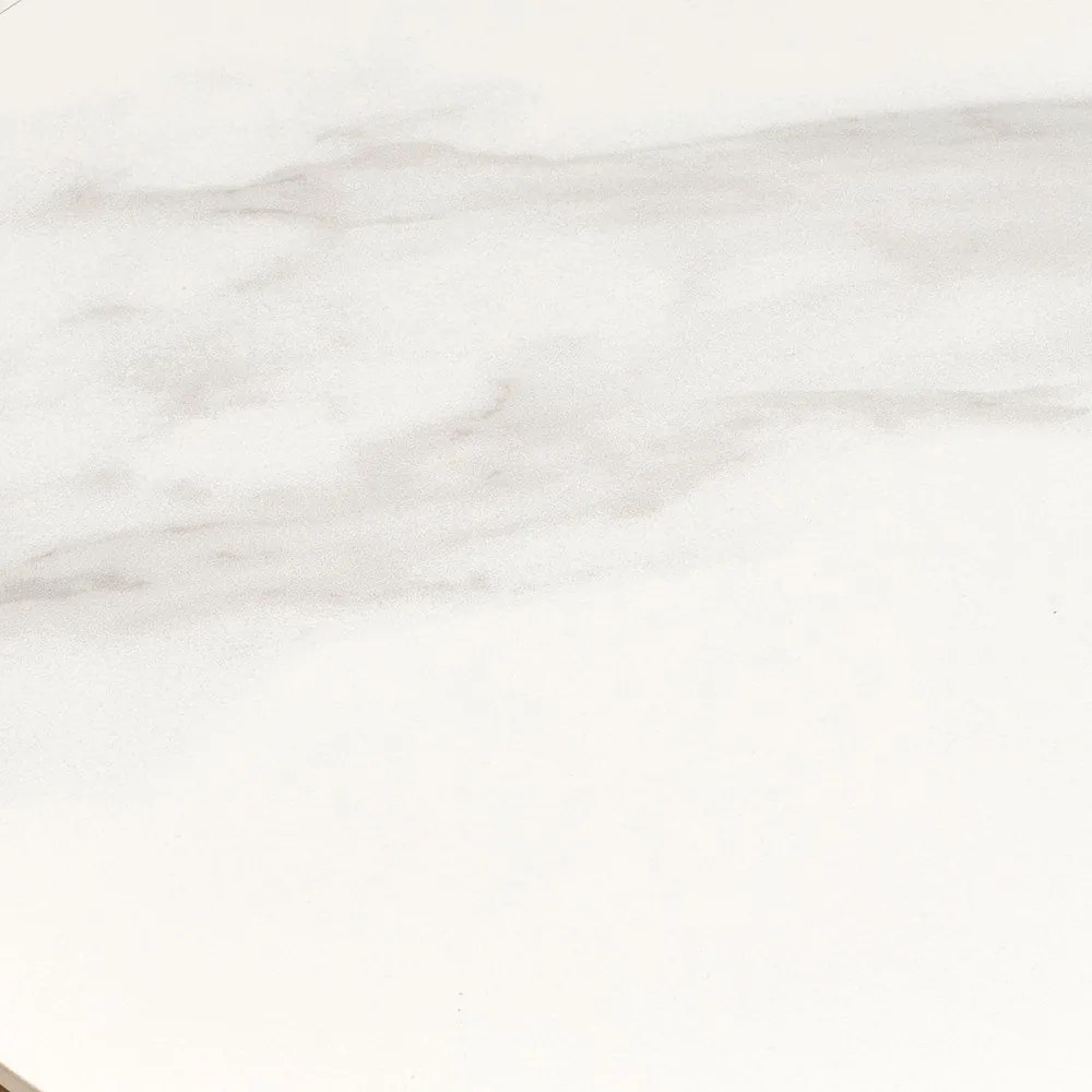 Okrągły stolik z ceramicznym blatem ø 40 cm Noli – House Nordic