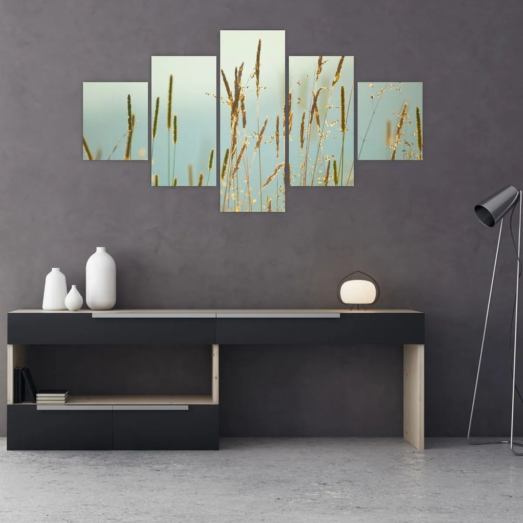 Obraz - Łąkowa chwila (125x70 cm)