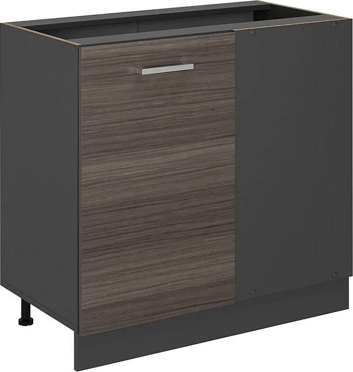 Szafka narożna szlachetna szarość 86x46x81.6 r-line