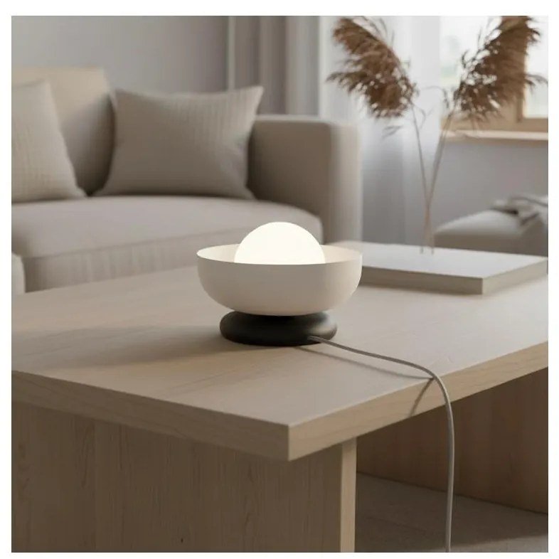 Lampa stołowa OZZY 1xG9/8W/230V biała