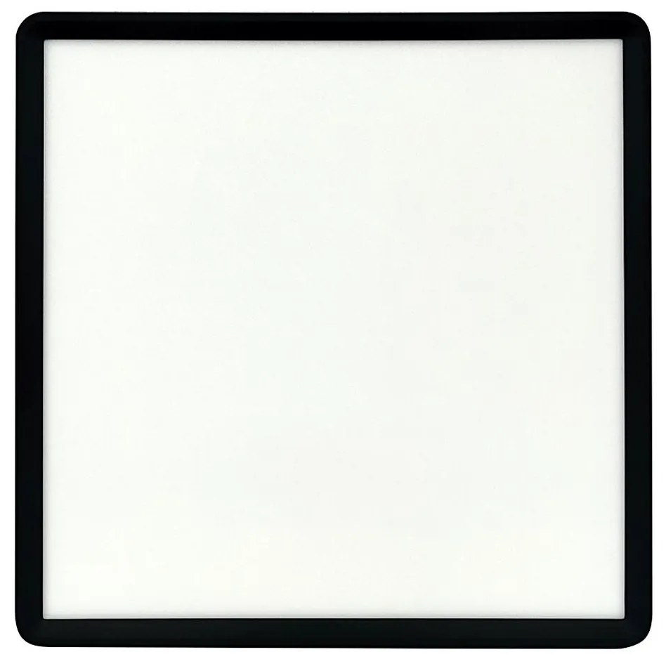 Lampa sufitowa LED/32W/230V 3000/4000/6500K 40x40 cm czarna