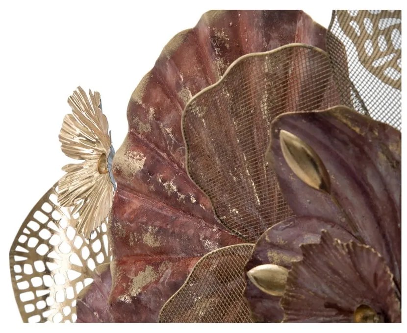 Metalowa dekoracja wisząca Mauro Ferretti Flowery, 118x58 cm