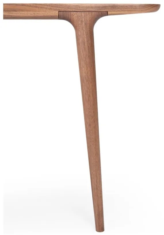 Stół z drewna orzechowego 90x180 cm Fawn – Gazzda
