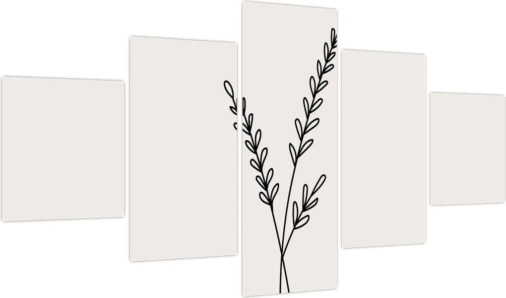 Obraz - Meadow Flower N⁰2 (125x70 cm)