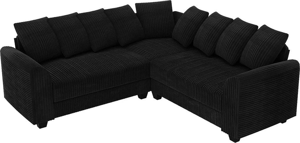 Narożna sofa modułowa z poduszkami oparcia