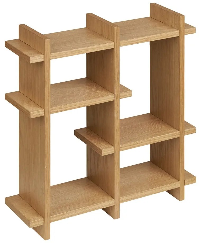 Wielopoziomowa półka w dekorze dębu w naturalnym kolorze 40 cm Olsberg – House Nordic