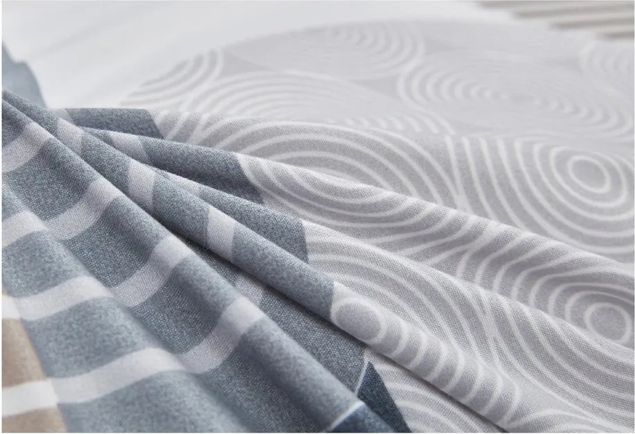 Pościel jednoosobowa z mikrosatyny 3-częściowa 140x200 cm Beryl – My House