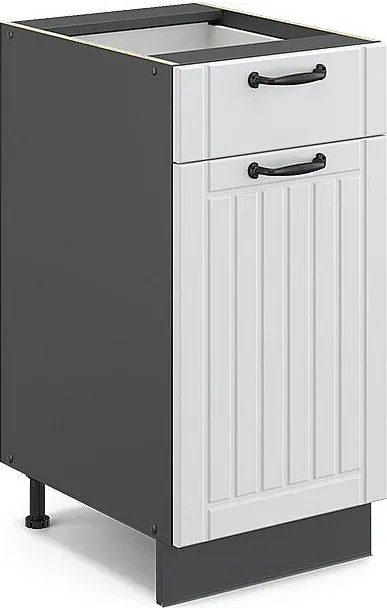 Szafka dolna do kuchni biały domek wiejski 40x51.6x82 fame-line