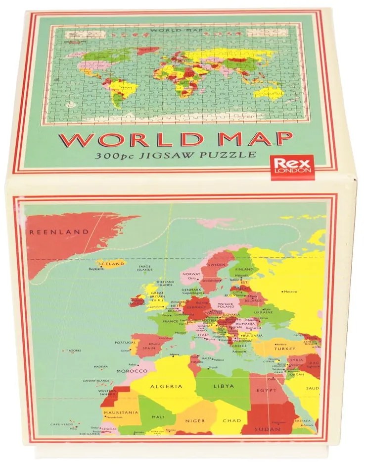 Puzzle dla dzieci Rex London World Map