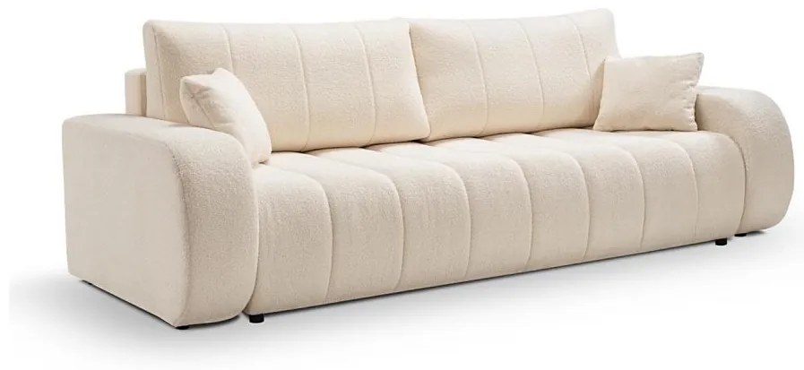 Sofa trzyosobowa składana DESIO beżowa