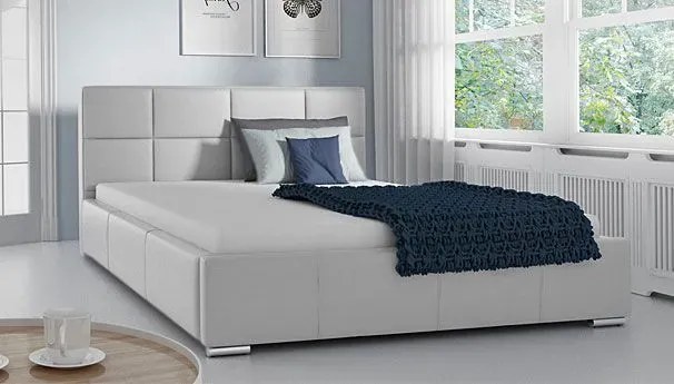 Łóżko tapicerowane Caner 200x200 - 44 kolory