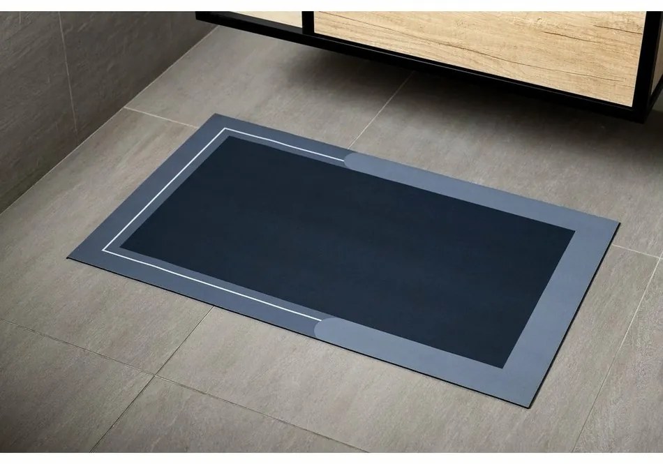 AQUALINE PCD012 dywanik łazienkowy 50 x 80 cm ,niebieski