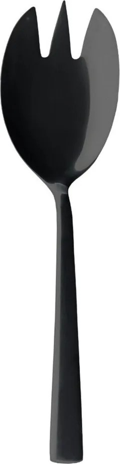 Sztućce do sałatek ze stali nierdzewnej Black – Orion