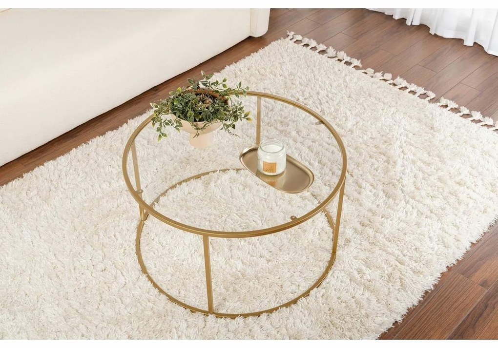 Stolik konferencyjny Aurum Gold, 80 cm