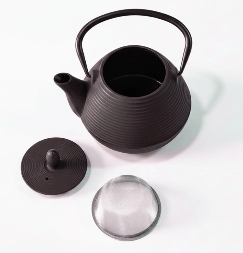 Czajnik żeliwny z zaparzaczem YUKI, 1000 ml