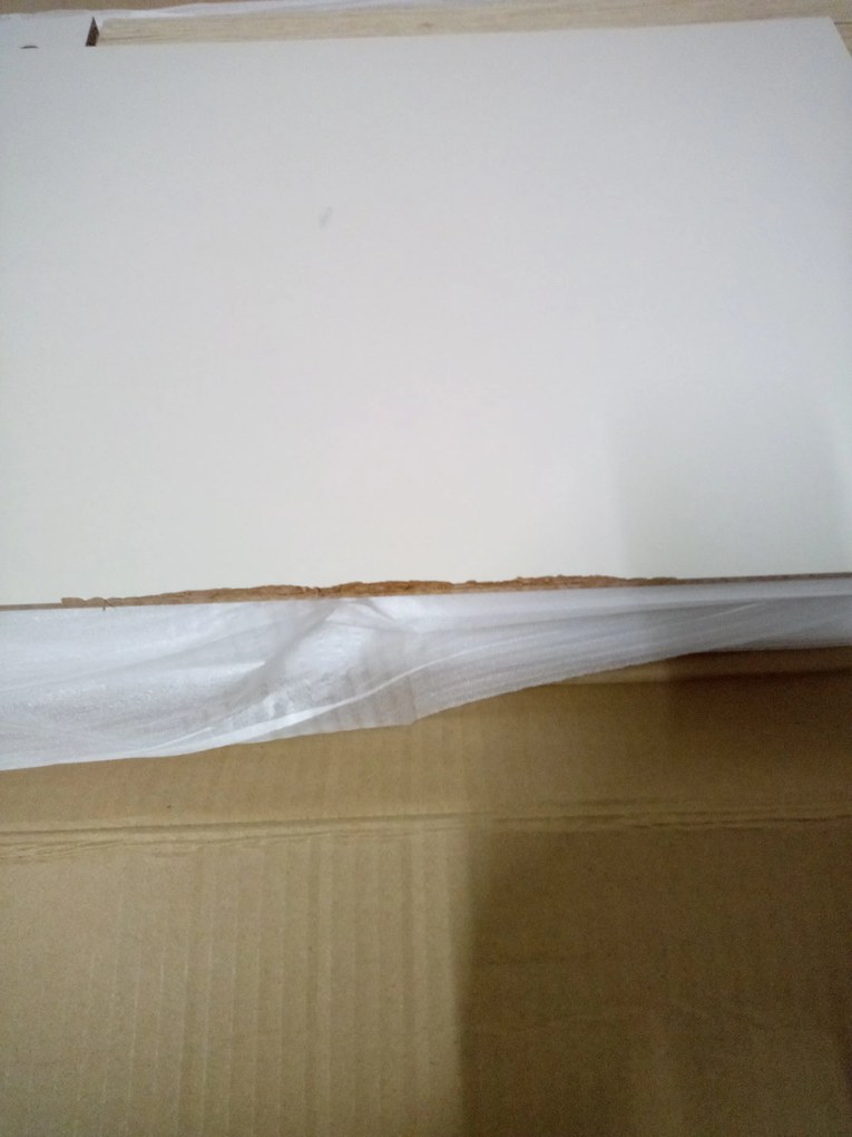 Promocja stolik TV FROST 120x40 cm biały, dekor dąb alpejski II jakość