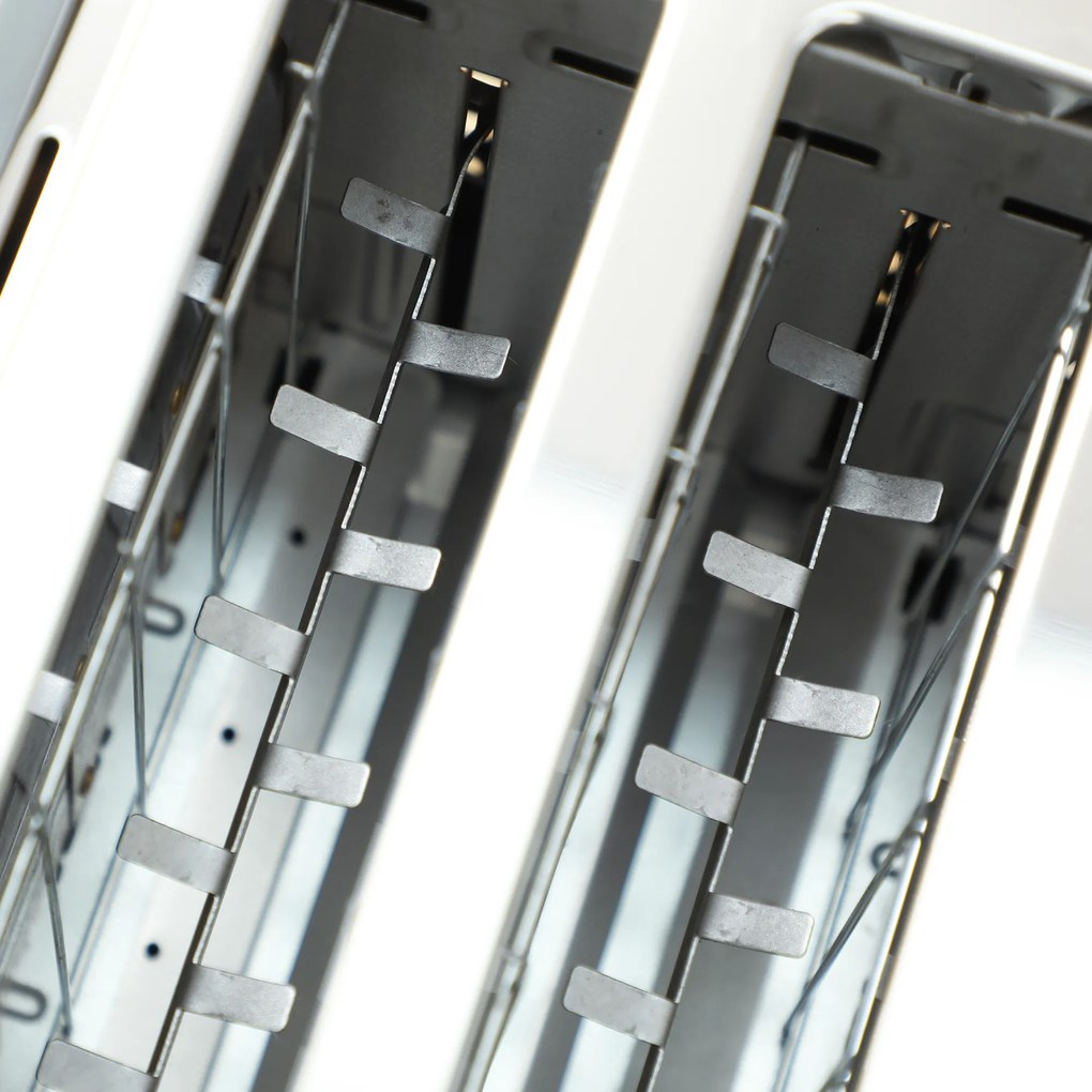 HOMCOM Zestaw 2 w 1: Toster i Czajnik, 7 Stopni Zrumienienia, Funkcje Rozmrażania i Podgrzewania, Szary