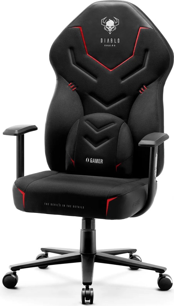 Krzesło do gamingu Diablo X-Gamer 2.0 Normal Size Dark Obsidian