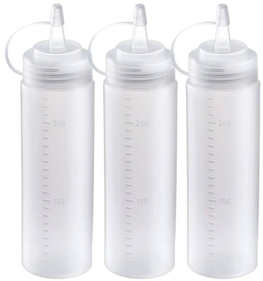Westmark Zestaw butelek dozujących, 240 ml, 3 szt.