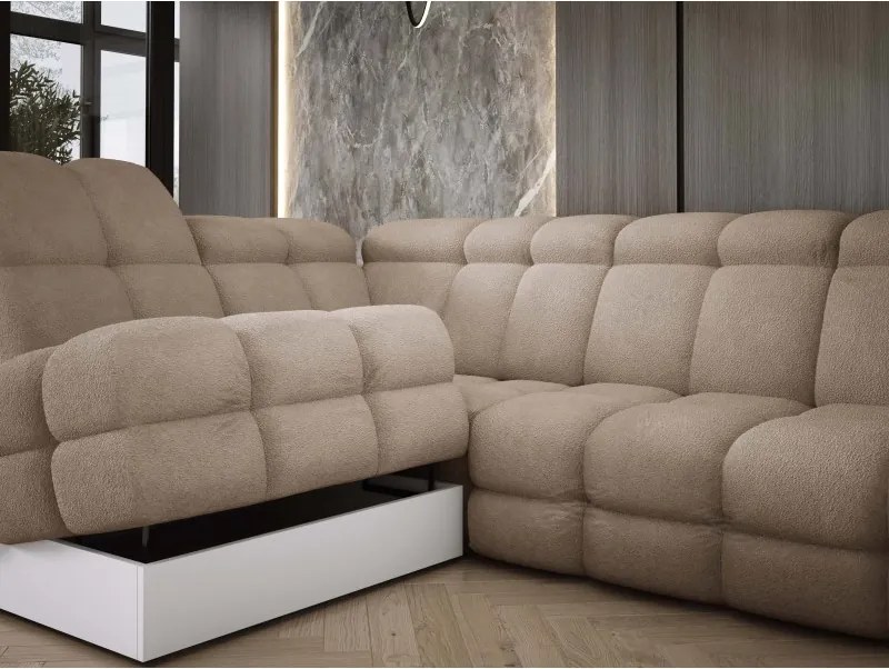 Narożnik TOLLO L z elektryczną regulacją siedziska WERSAL