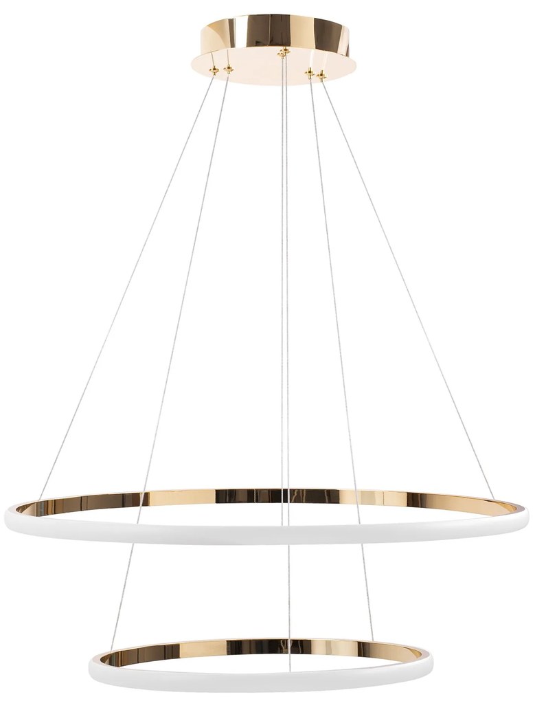 Lampa wisząca LHJ007-CP2 Złota
