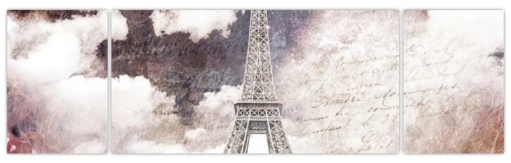 Obraz - Wieża Eiffla, Paryż, Francja (170x50 cm)