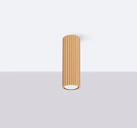 Złota loftowa lampa sufitowa 20cm - 4X D292 D0-S75