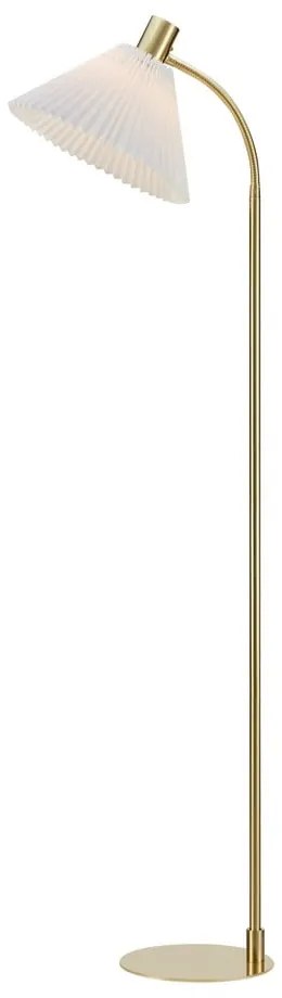 Lampa stojąca w kolorze złota i bieli (wysokość 145 cm) Mira – Markslöjd