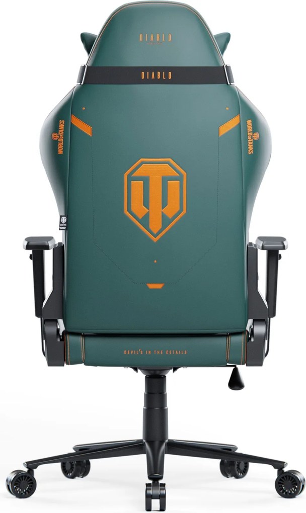 Designerski fotel gamingowy Diablo X-One 2.0 World of Tanks