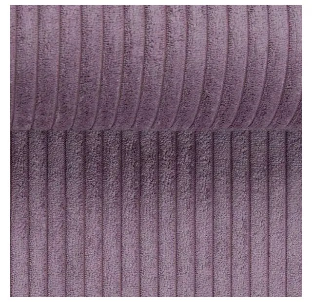 Różowy sztruksowy szezlong Lord – Ropez