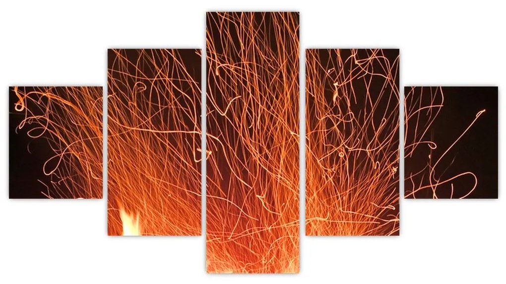 Obraz ognia (125x70 cm)