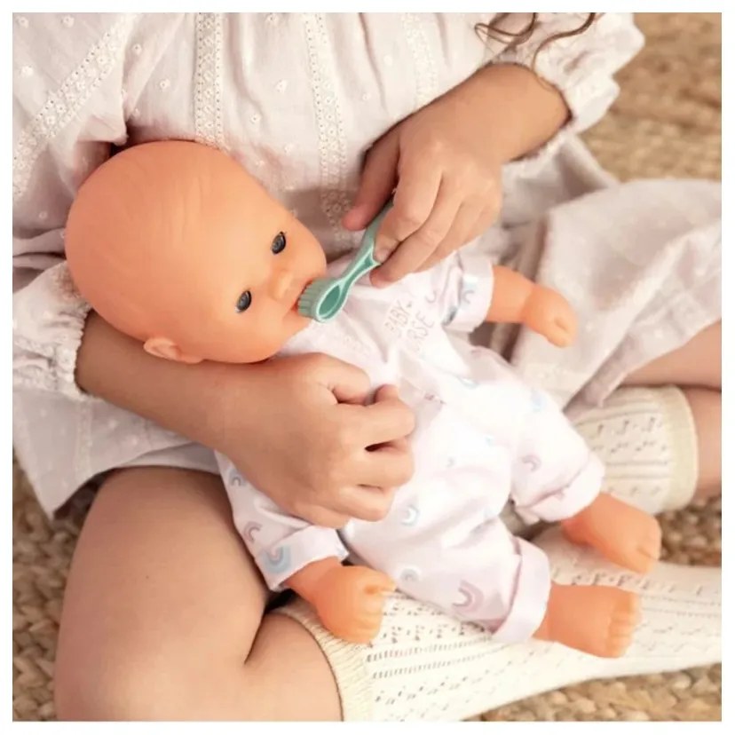 Smoby baby nurse dwustronna toaleta łazienka dla lalki z akcesoriami