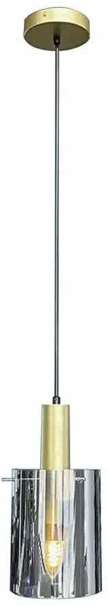 Złota lampa wisząca z metalu M6-L98