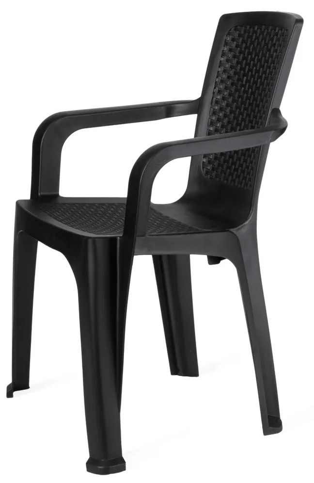 Fotel rattanowy Night 52 x 56 x 84 cm