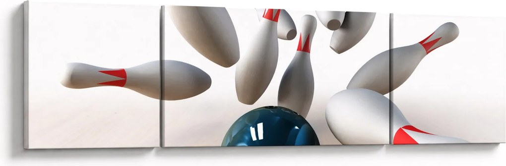 Obraz - Kręgle (170x50 cm)