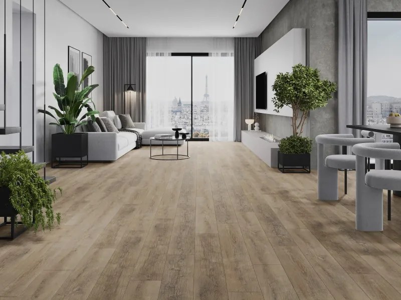 Mexen Casa Grande panele winylowe 1227 x 187 mm LVT Dryback 2,5 mm, podkład PVC, 4 V-Fuga, Dąb - F1314-1227-187-255-4V1-01