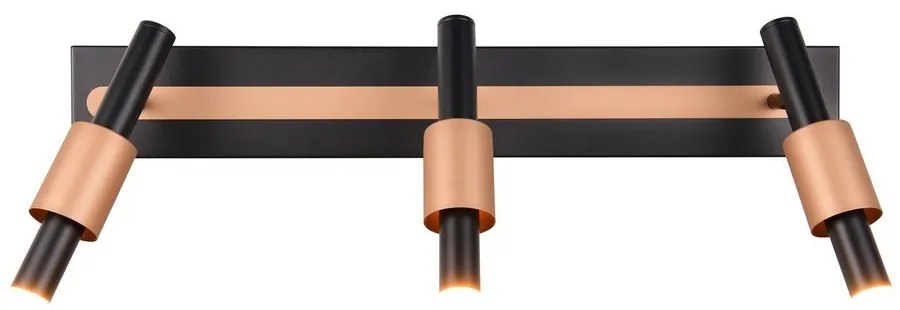 Lampa punktowa LED w czarno-brązowym kolorze 20,5x63 cm Ikaris – Trio Select