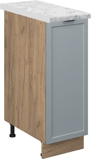 Szafka apteczna jasnoniebiesko-szary 30x60x82 fame-line