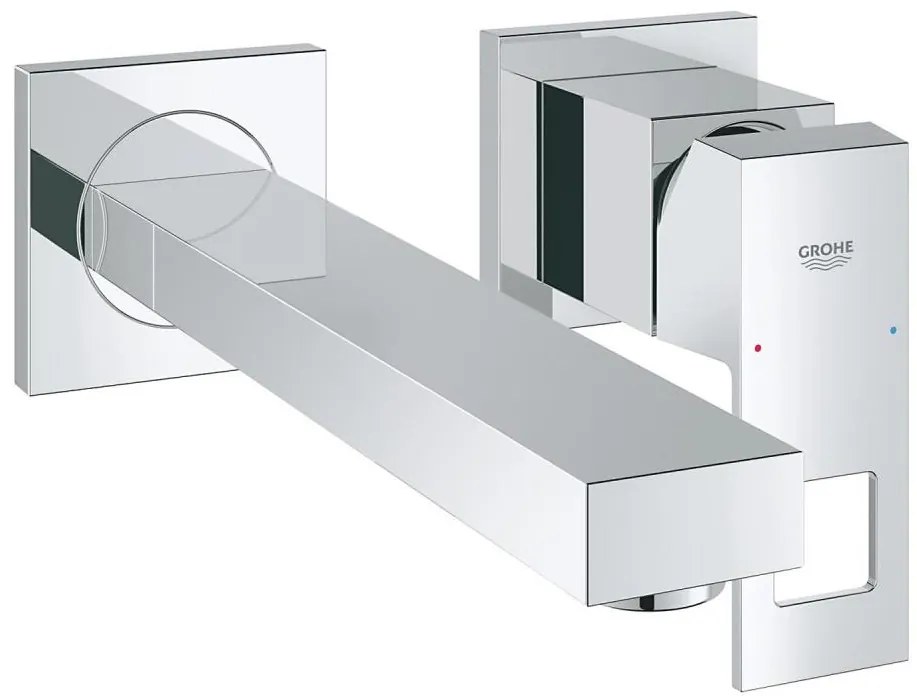 GROHE 23447000 - Bateria umywalkowa EUROCUBE 231 mm, chrom błyszczący
