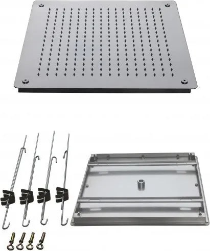 Deszczownica sufitowa XXL ze stali nierdzewnej DPG5005