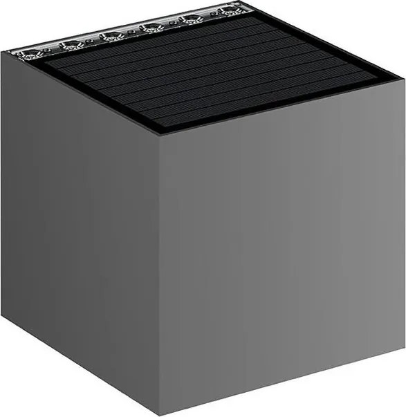 Viking - Solarna, ściemnialna oprawa ścienna LED/1W/3,7V IP54 4000K 2000 mAh