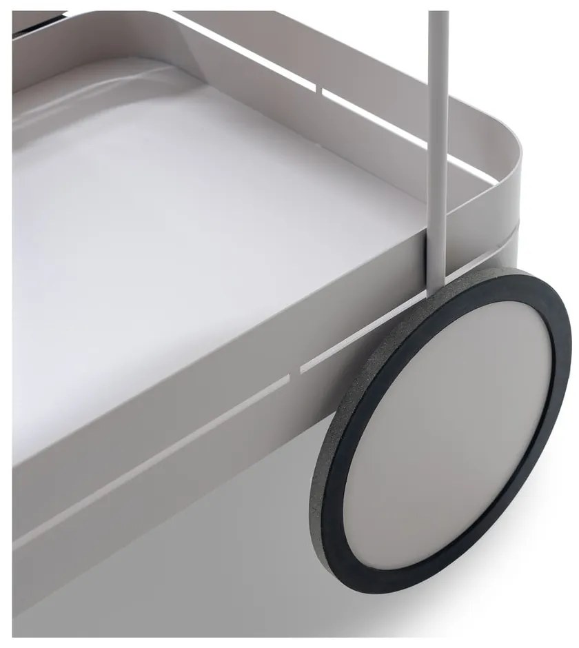 Metalowy barek na kółkach 74x42 cm Gin &amp; Trolley – Spinder Design