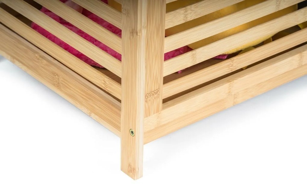 Pojemnik do przechowywania G21 76 x 40 x 45 cm, bambusowy