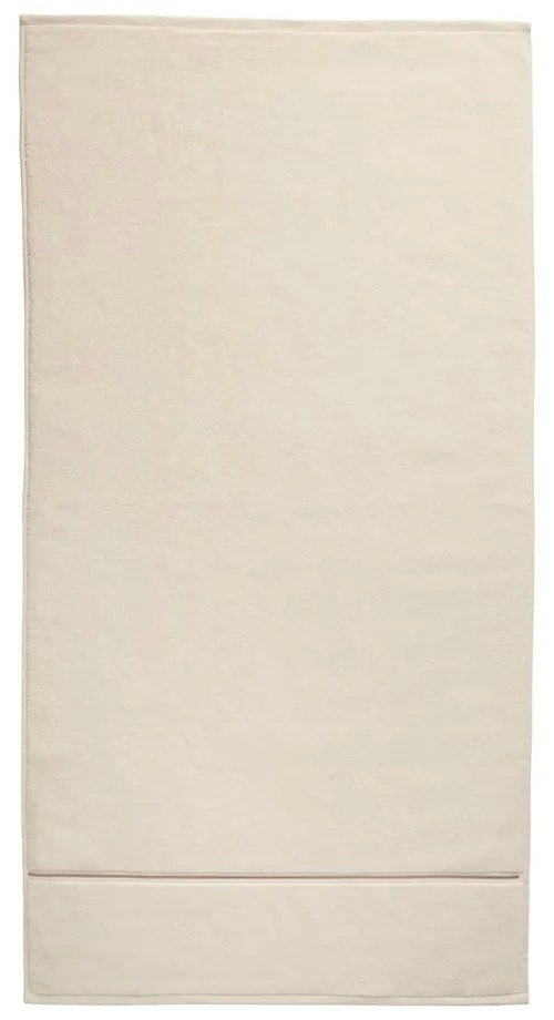Beżowy bawełniany ręcznik frotte 50x85 cm Zero Twist – Bianca