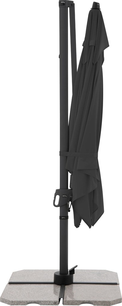 Derby DX 280 x 280 cm antracyt