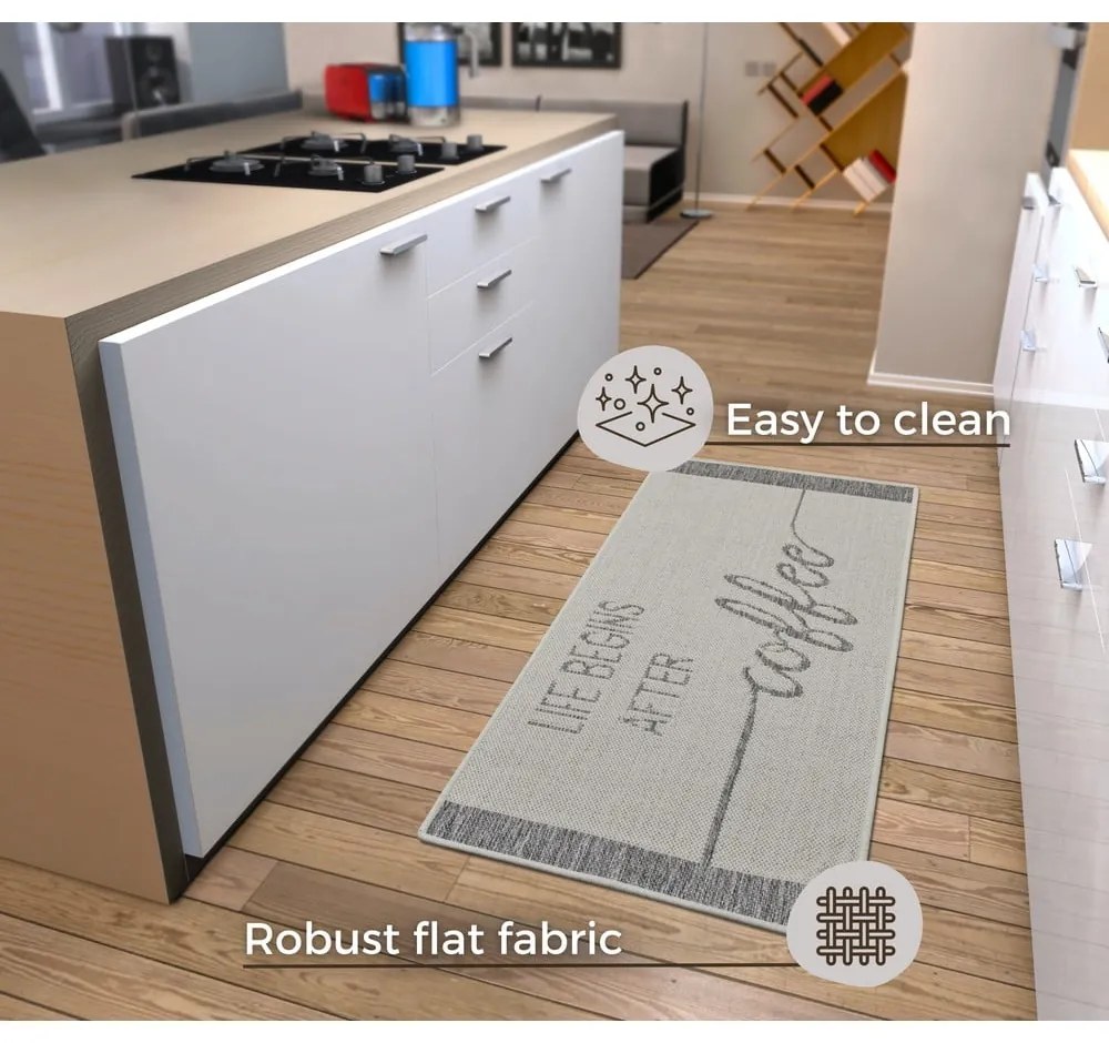 Szary chodnik 62x150 cm Cucina – Hanse Home