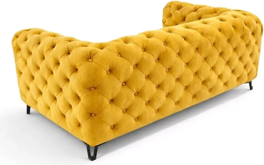 Luksusowa sofa pikowana Chesterfield Moet 2 osobowa
